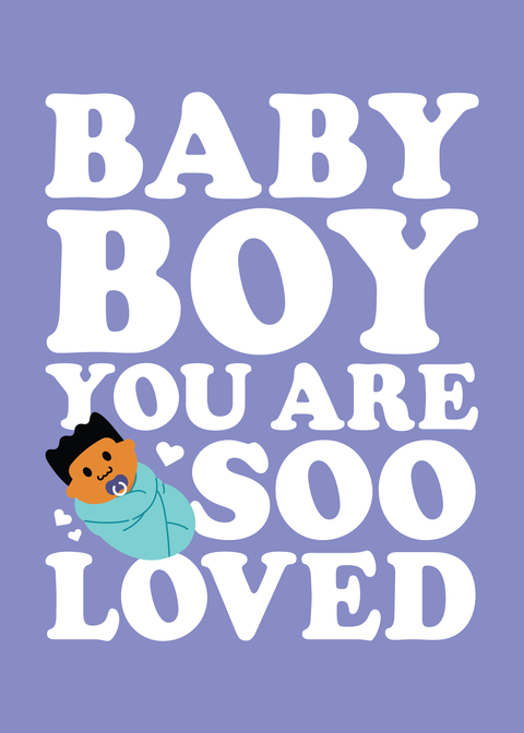 You Are So Loved Card (Baby Boy)