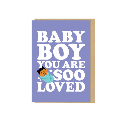 You Are So Loved Card (Baby Boy)