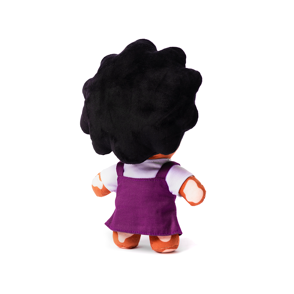 Amara Afro Vitiligo Black Girl Plush Doll Toy
