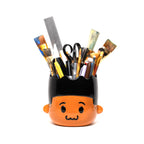 Dre Ceramic Boy Head Planter for 5-inch Pot