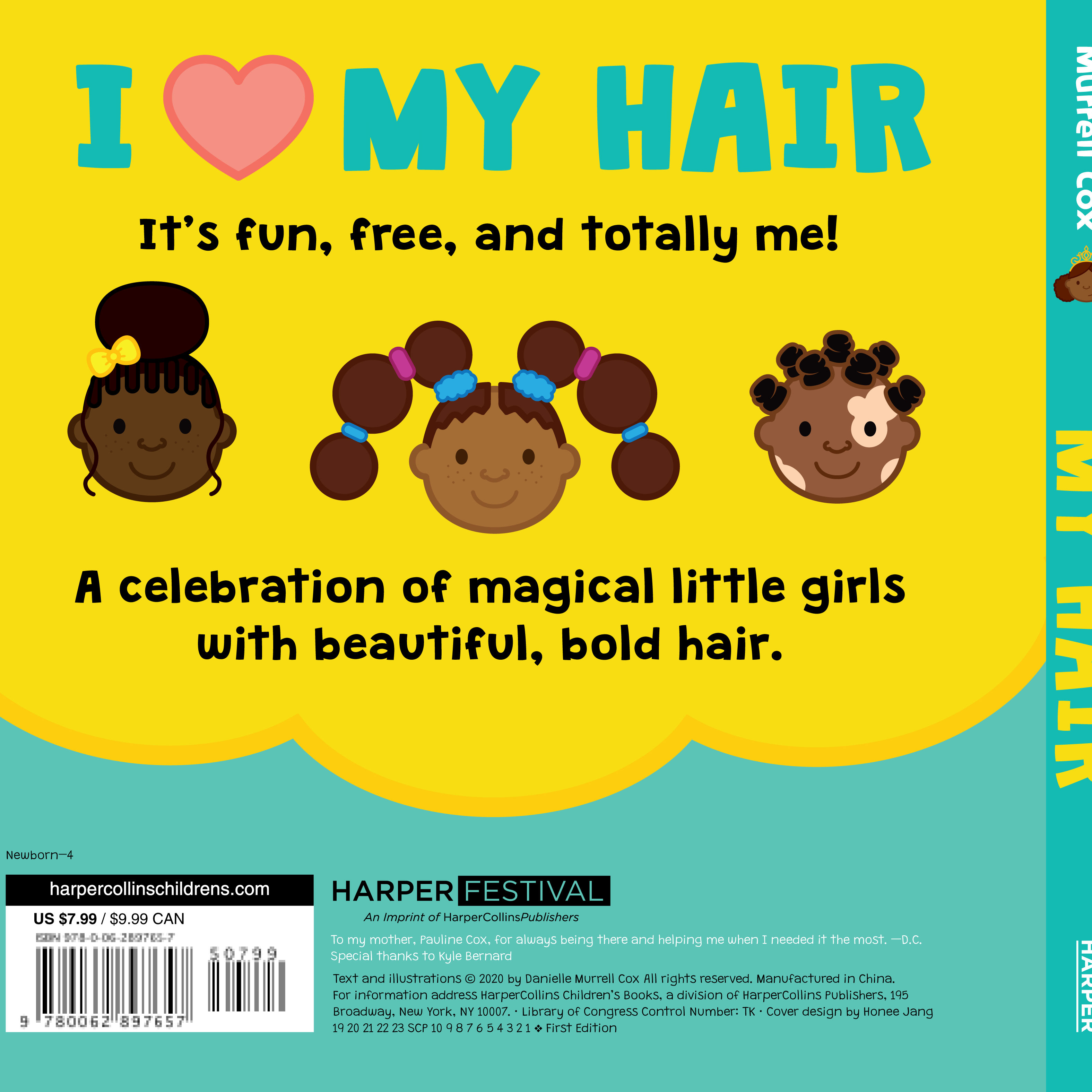 My Hair: Natural Hair Board Book
