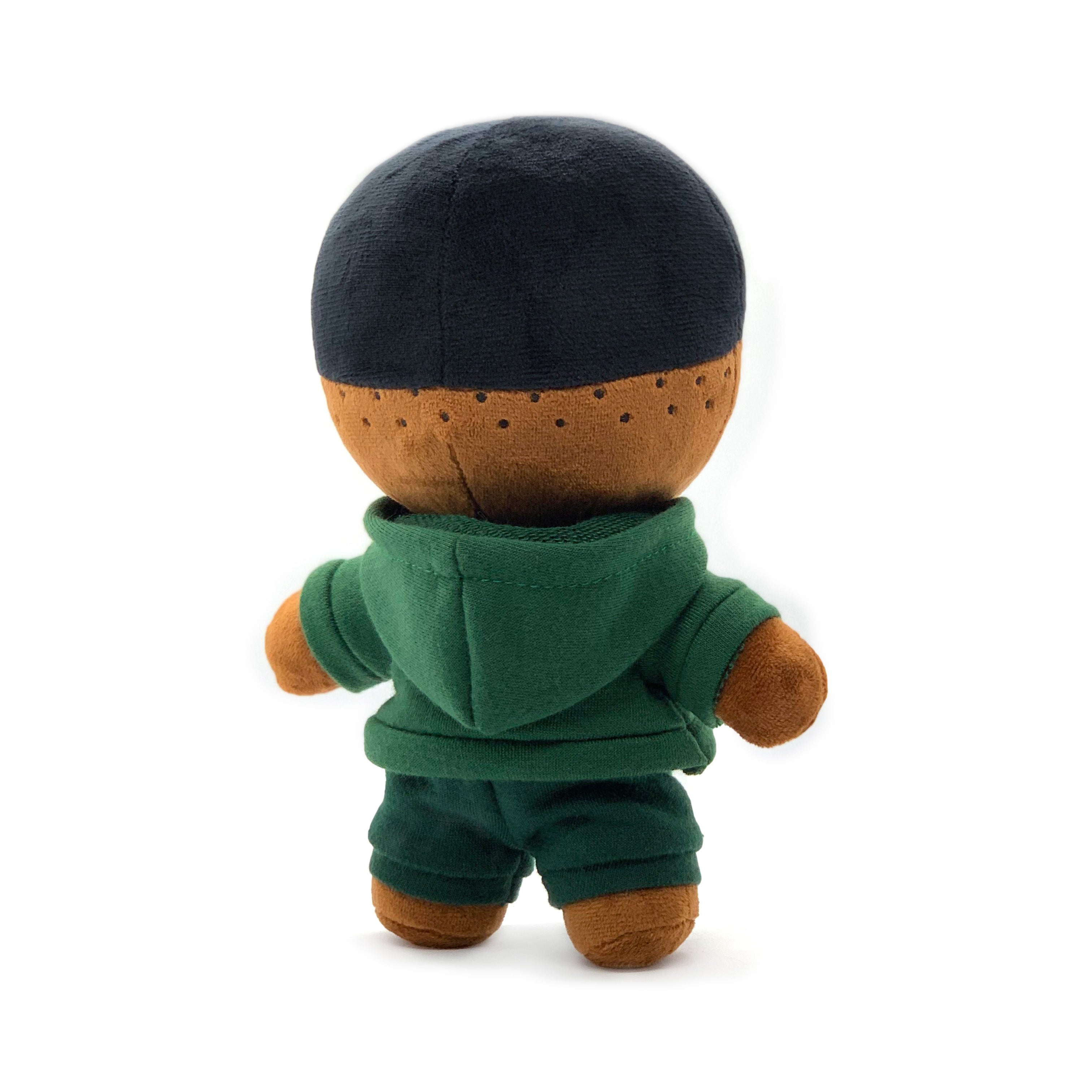 Tré Buzz Cut Lineup Black Boy Plush Doll Toy