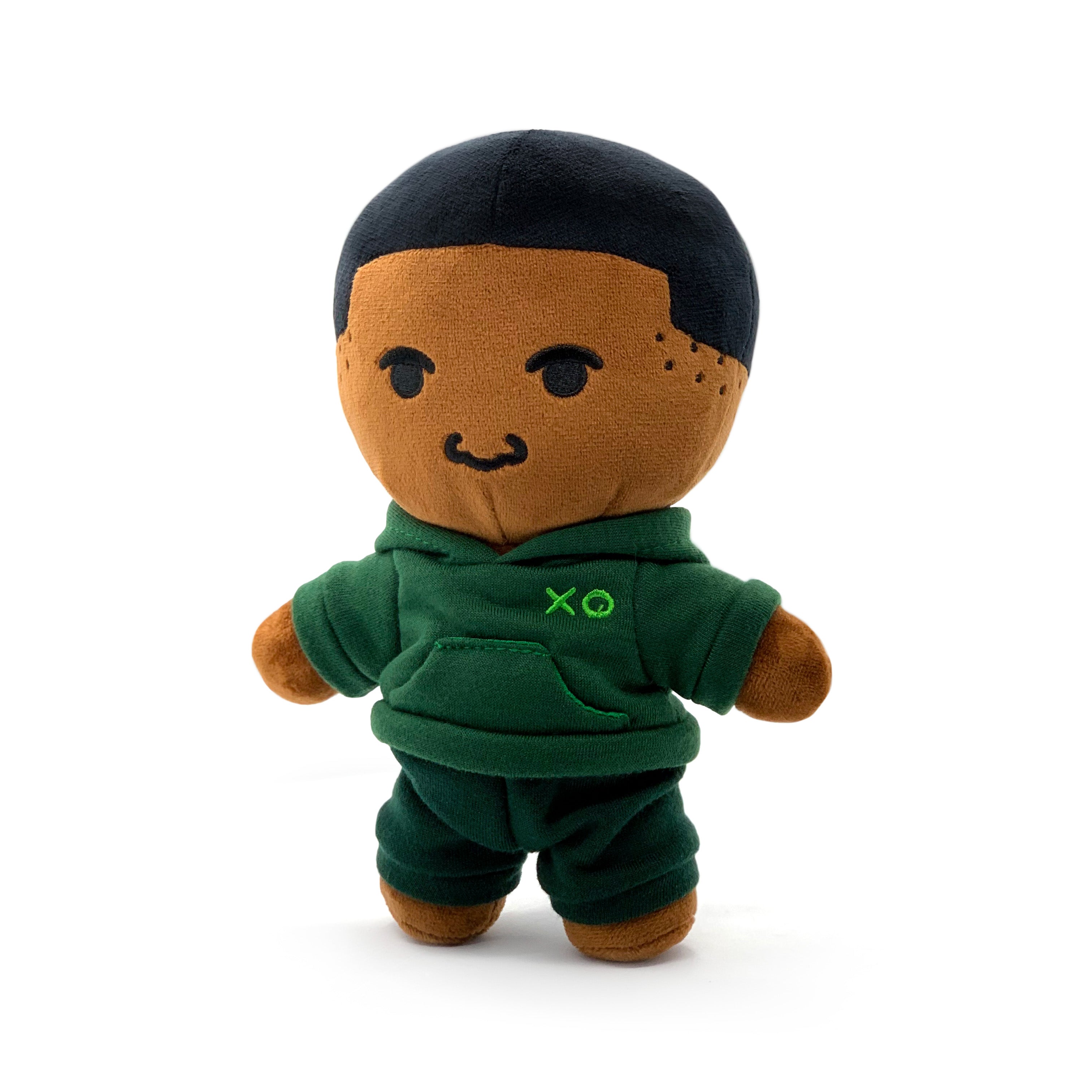 Tré Buzz Cut Lineup Black Boy Plush Doll Toy