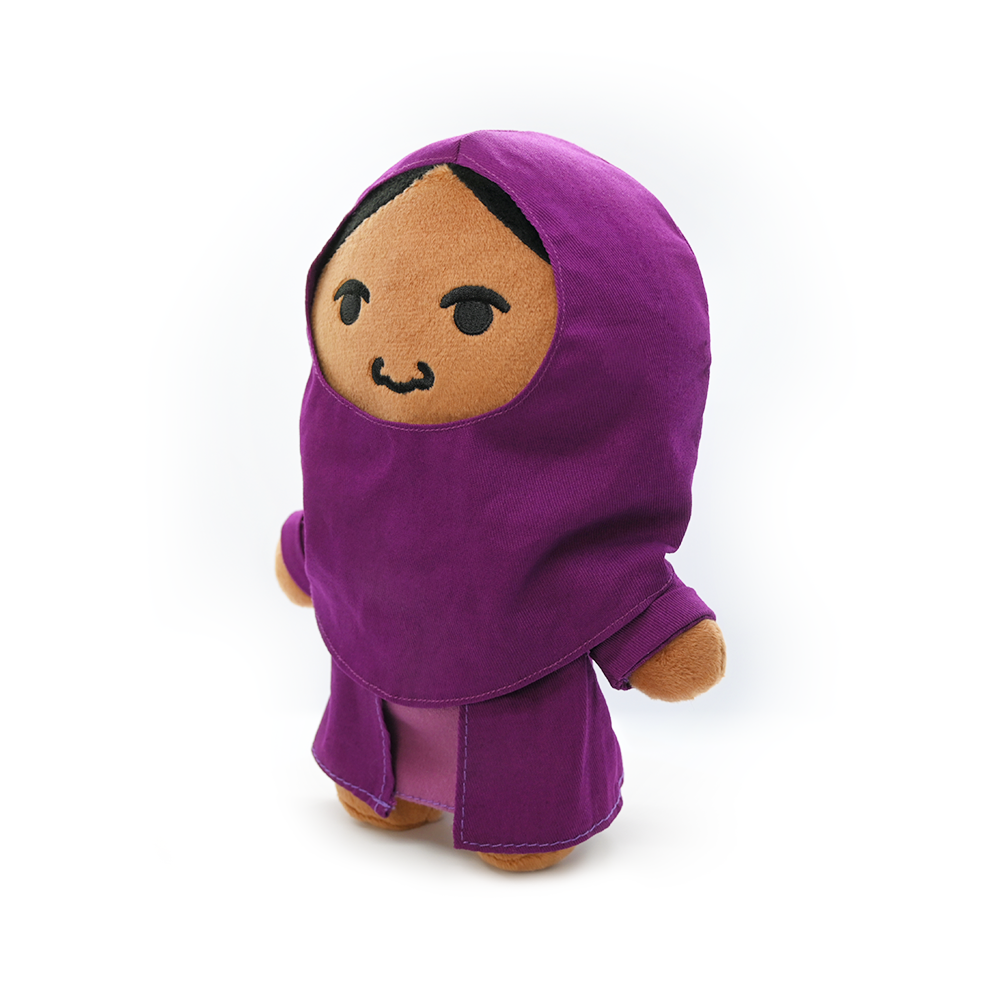 Yara Hijabi Brown Girl Plush Doll Toy