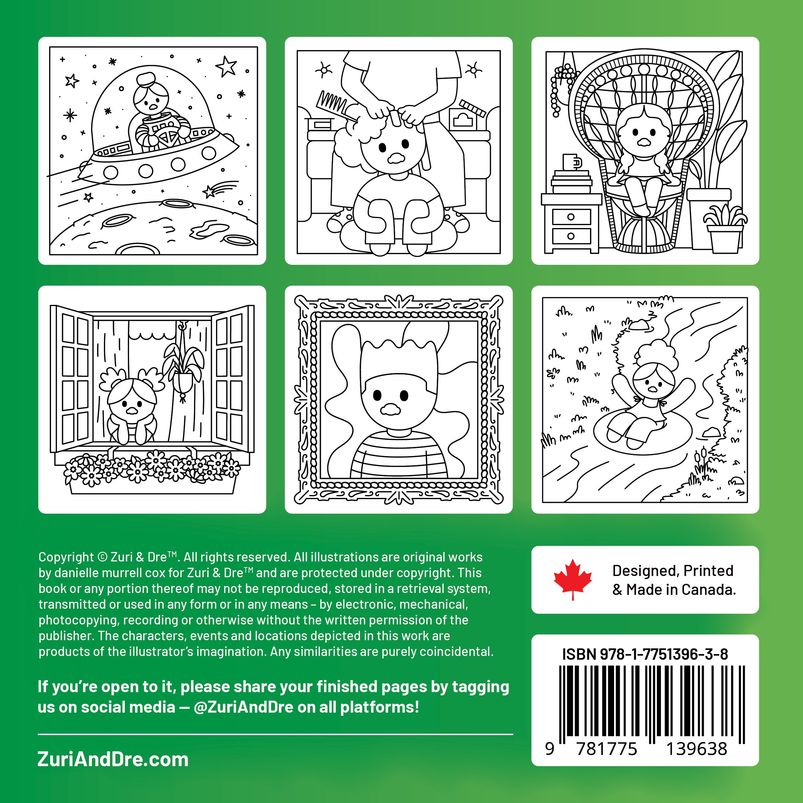 Lil' Adventures Bold & Easy Colouring Book