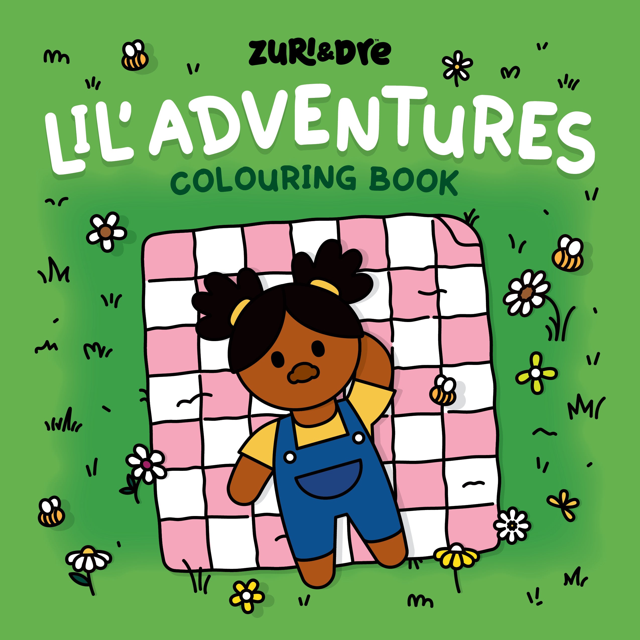 Lil' Adventures Bold & Easy Colouring Book