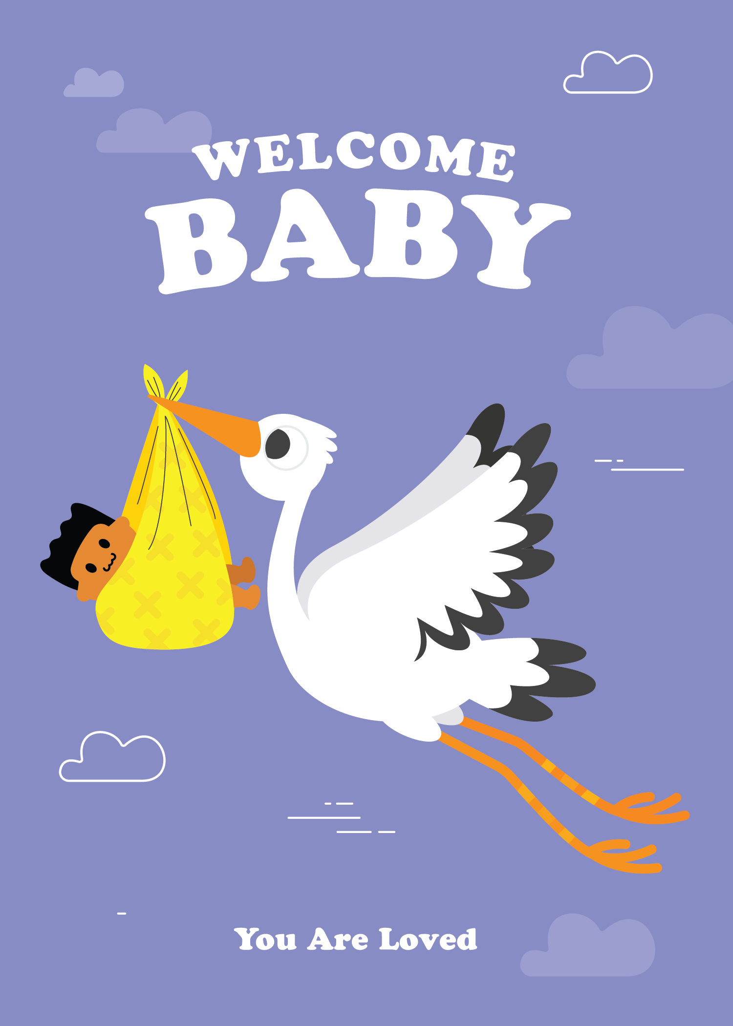 Welcome Baby Card (Dre)