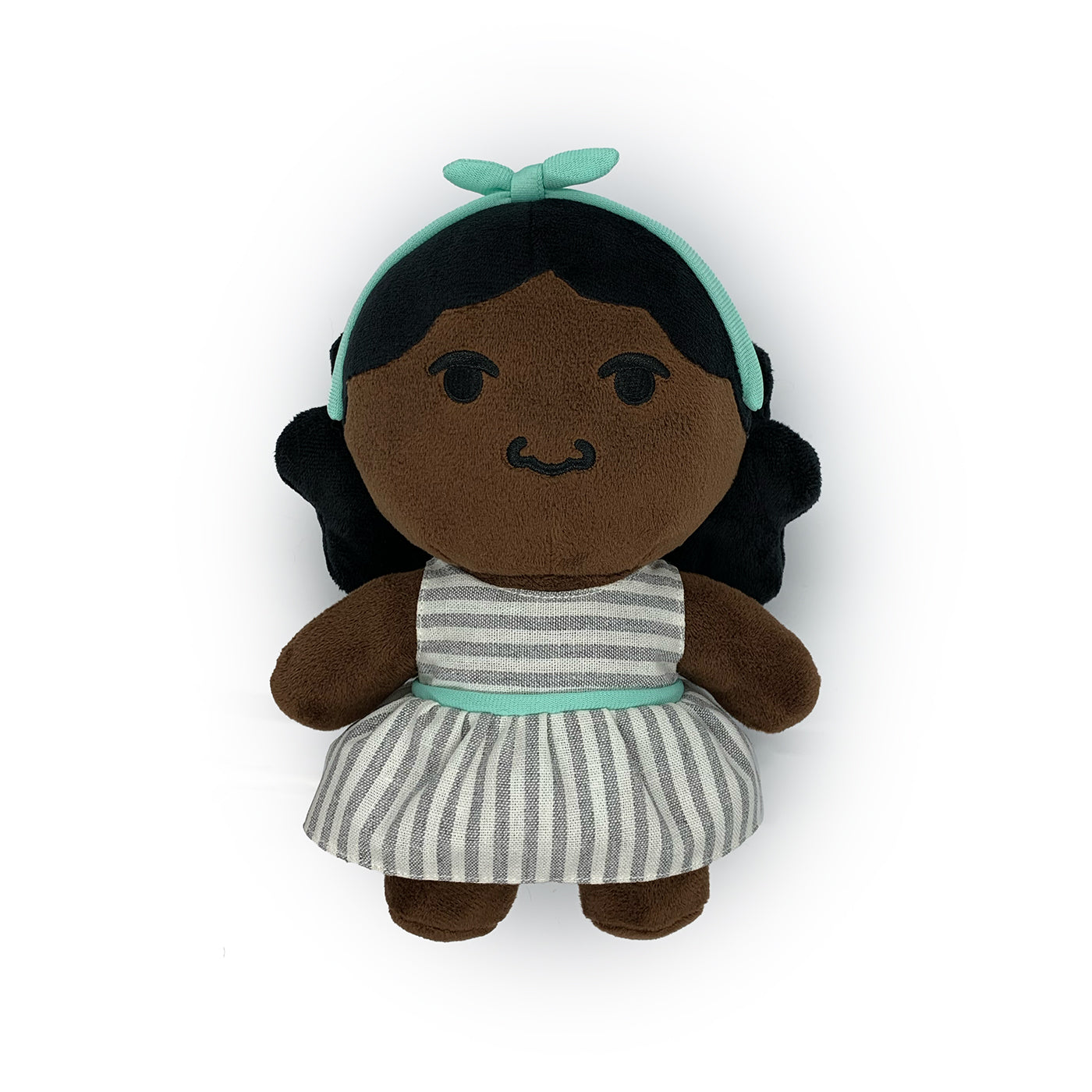 Keke Afro Puff Bun Black Girl Plush Doll Toy