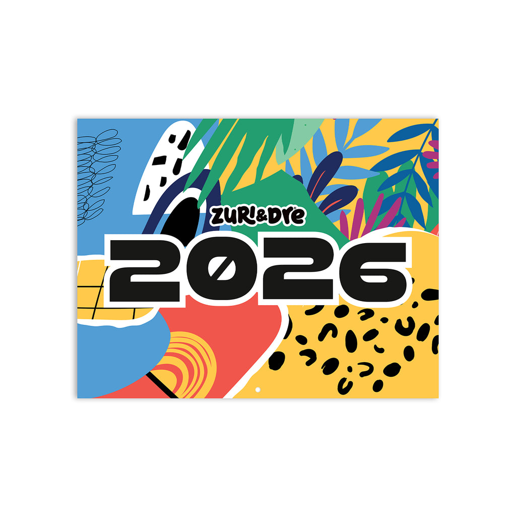 Calendrier mural et autocollants pour agenda 2024