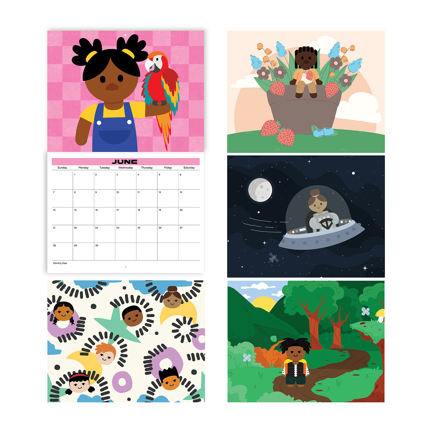 2026 Zuri & Dre Wall Calendar