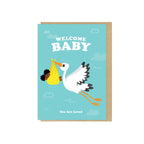 Carte de bienvenue pour bébé (Zuri)