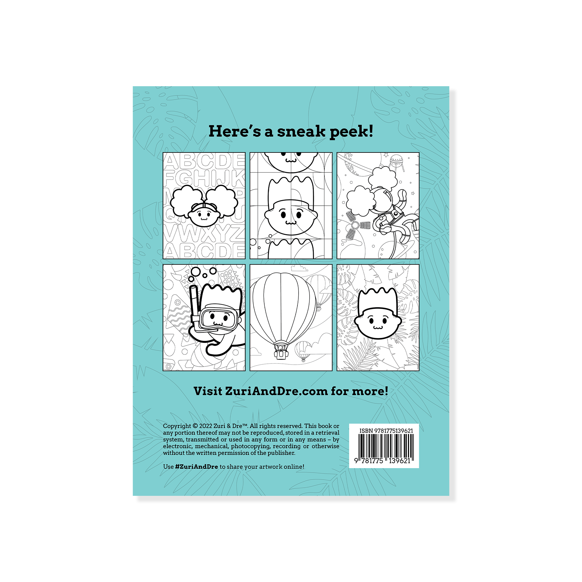 Zuri & Dre Colouring Book