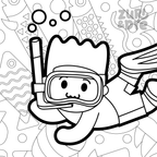 Livre de coloriage Z&amp;D