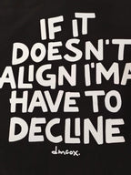 sac fourre-tout "ne s'aligne pas" 