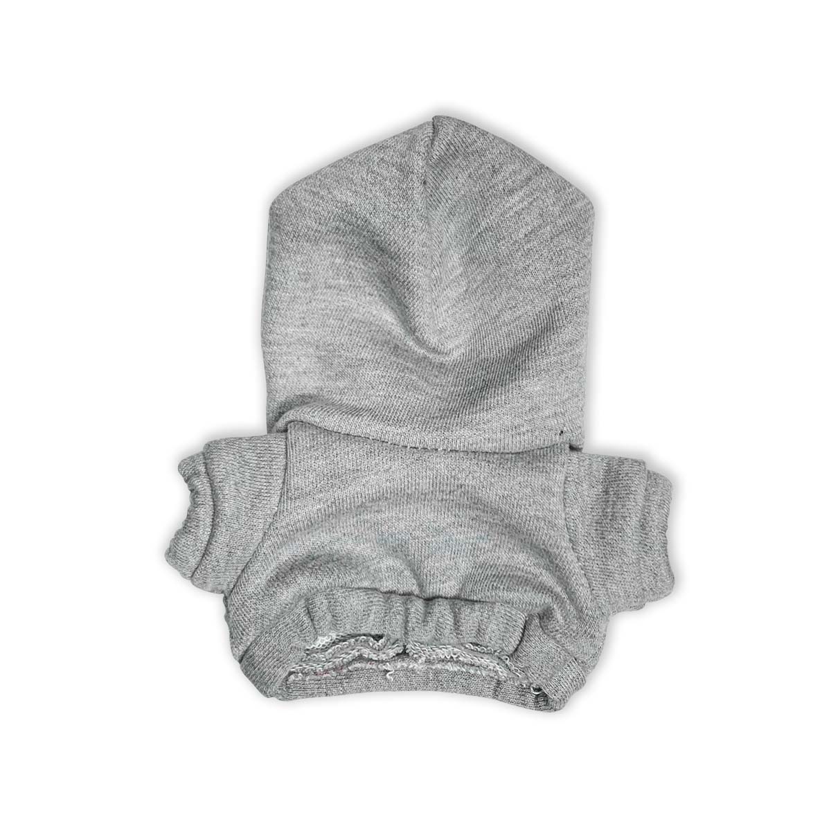 Heather Grey Plush Doll Hoodie