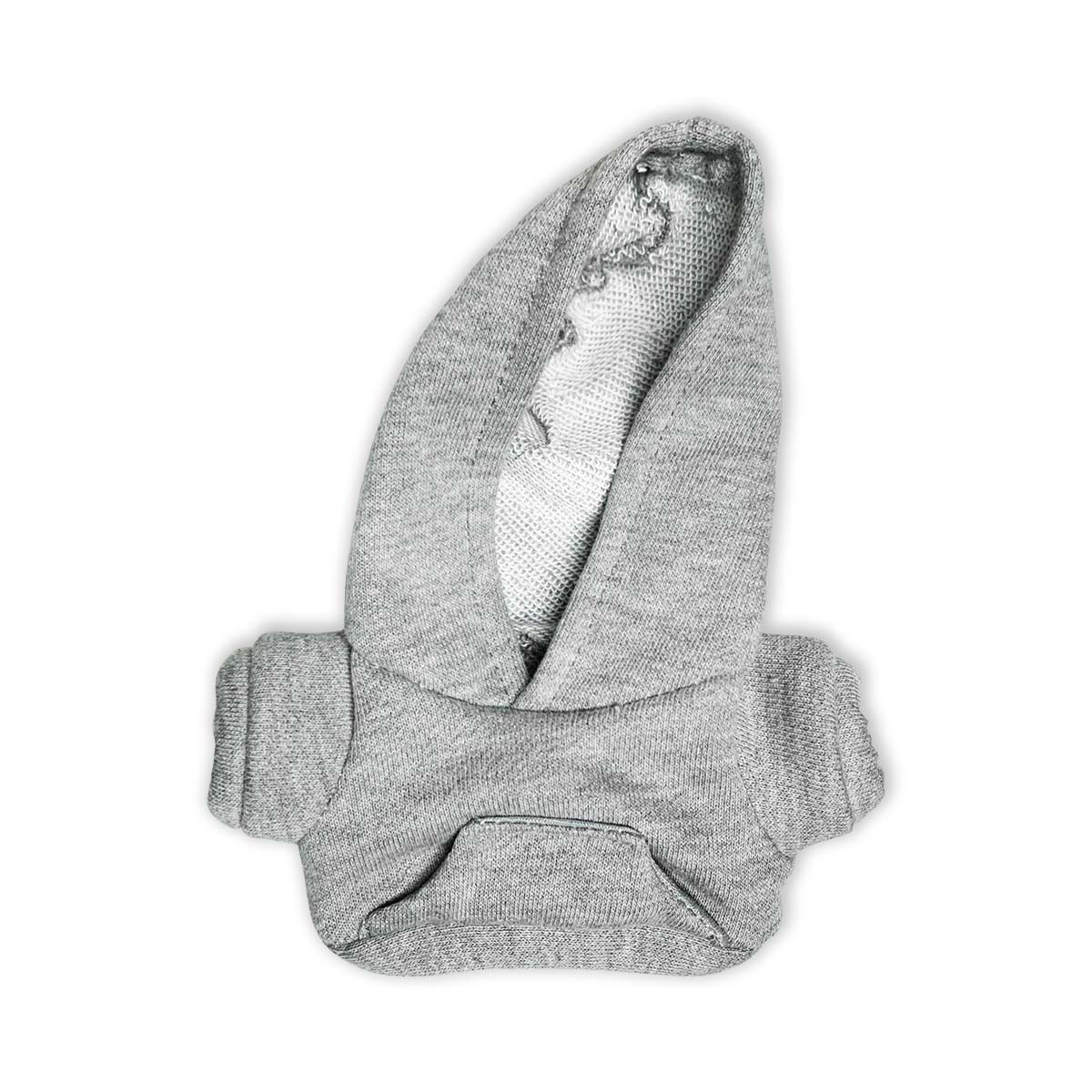 Heather Grey Plush Doll Hoodie