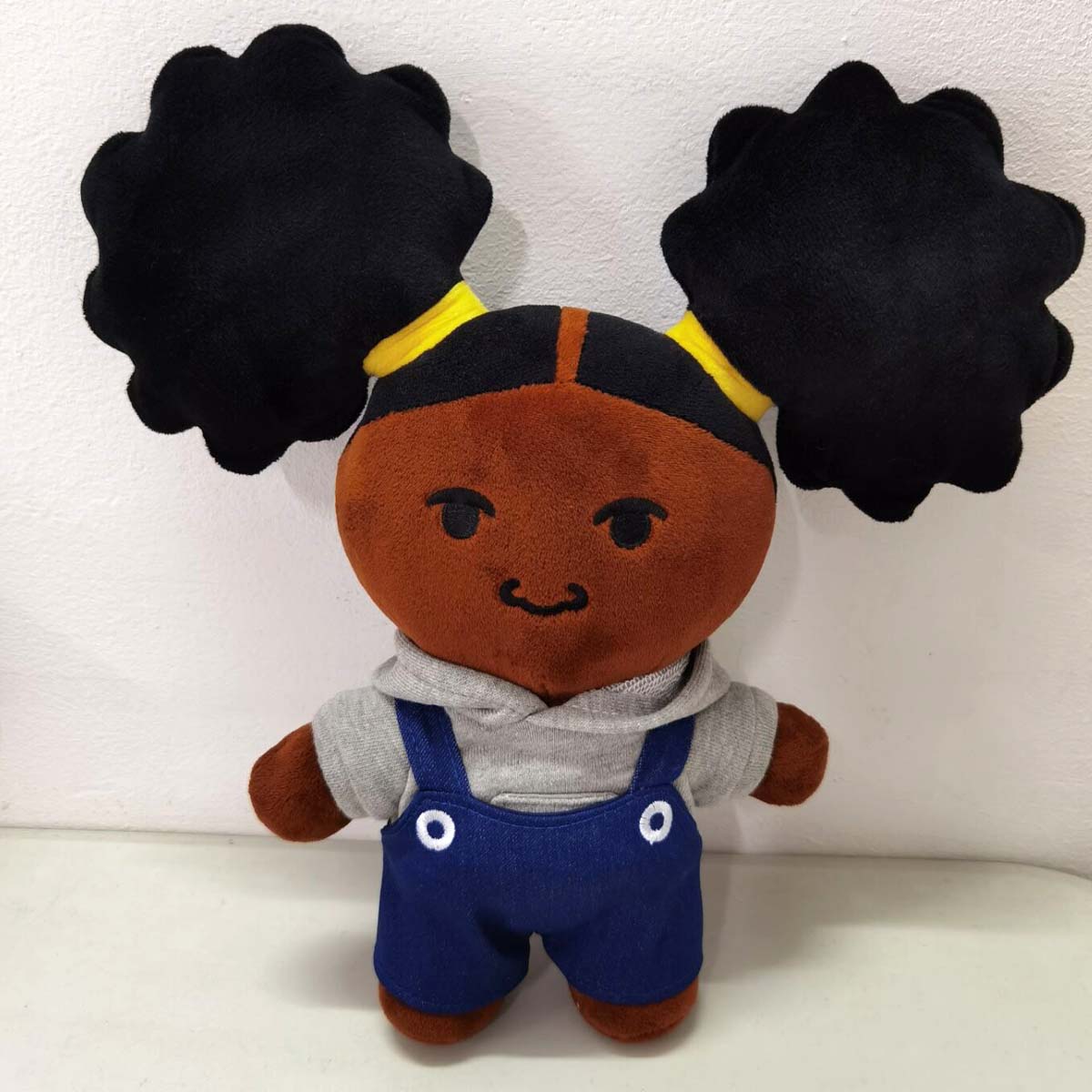 Heather Grey Plush Doll Hoodie