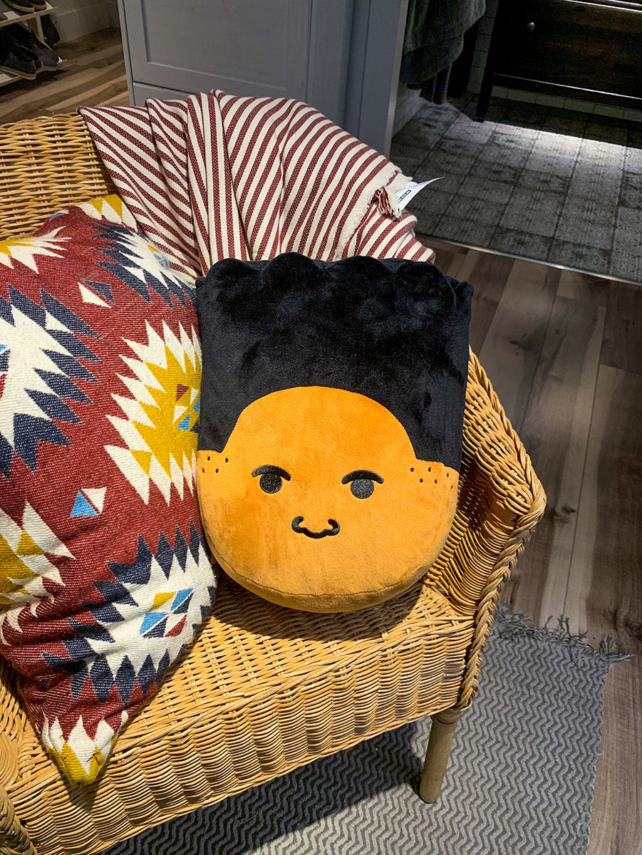 Dre Black Boy Hightop Plush Cushion